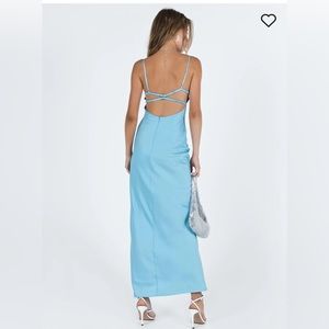 Ravia Maxi Blue Dress